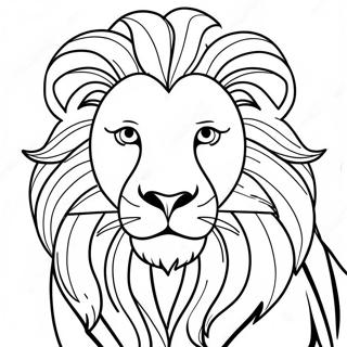 Page A Colorier Aslan Le Lion Majestueux 22904-21063