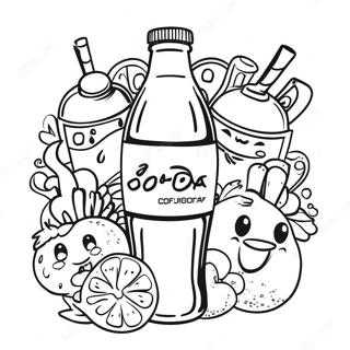 Page A Colorier Soda 22913-21066