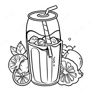 Page A Colorier Soda 22913-21067