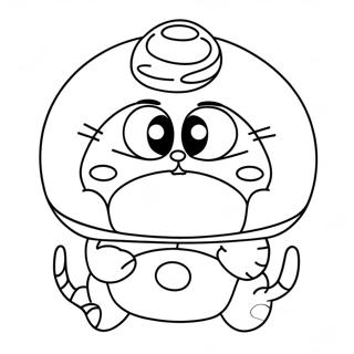 Page A Colorier Doraemon 23033-21164