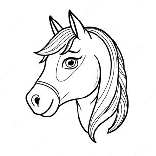 Page A Colorier Tete De Cheval 23083-21202