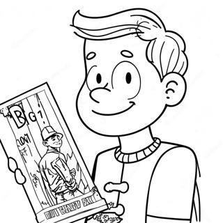 Page A Colorier Big Nate 23103-21219