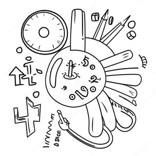 Page A Colorier Exercices De Mathematiques De 5eme Annee 23123-21234