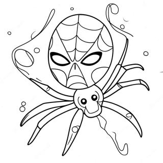 Page A Colorier Spider Punk 23173-21275