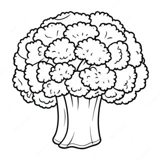 Page A Colorier De Brocoli 23253-21339