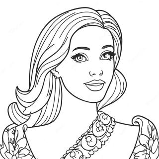 Page A Colorier De Bibble Barbie 23403-21459