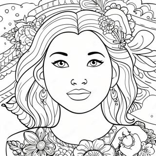 Page A Colorier Daffirmation Positive Sur Lestime De Soi 23443-21662