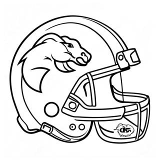 Page A Colorier Du Logo Des Broncos 23463-21680