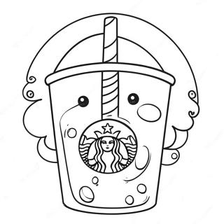 Page A Colorier Dune Tasse De Cafe Starbucks Mignonne 23494-21533