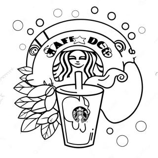 Page A Colorier Dune Tasse De Cafe Starbucks Mignonne 23494-21708