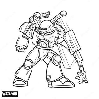 Page A Colorier Warhammer 40k 23503-21710