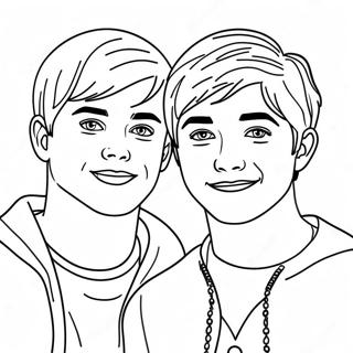 Page A Colorier De Sam Et Colby 23543-21742