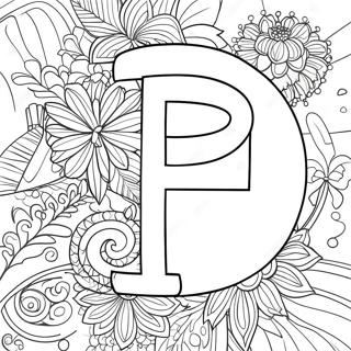 Page A Colorier De La Lettre F 23583-21602