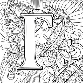 Page A Colorier De La Lettre F 23583-21776