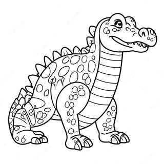 Page A Colorier De Crocodile 23613-21800