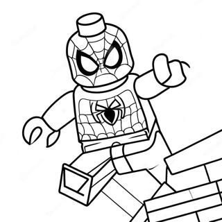 Page A Colorier De Lego Spiderman 2361-1931