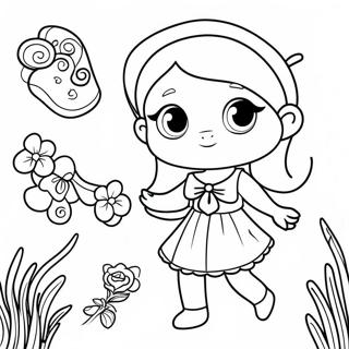 Page A Colorier De Little Charmers Lavande 23653-21832