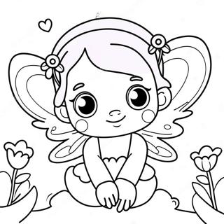 Page A Colorier De Mignonne Fee Lavande De Little Charmers 23654-21836