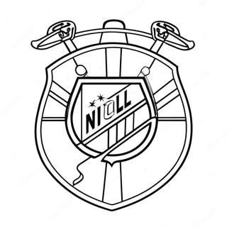 Page A Colorier Du Logo De La Lnh 23683-21854