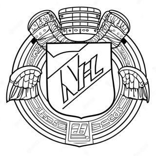 Page A Colorier Du Logo De La Lnh 23683-21855