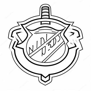 Page A Colorier Du Logo De La Lnh 23683-21856