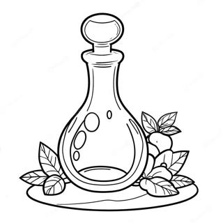 Page A Colorier De Bouteille De Potion 23743-21904