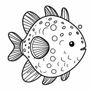 Page A Colorier Poisson Globe 23903-22031