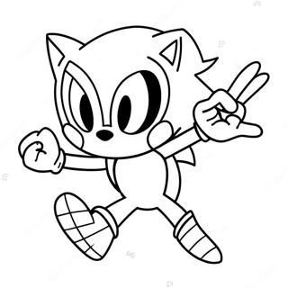 Page A Colorier Sonic Spiderman En Action 23934-22057