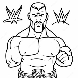 Page A Colorier Wwe 23953-22072