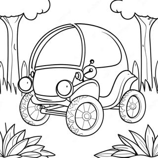 Garten De Banban 4 Buggy Huggy Pages À Colorier