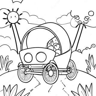 Page A Colorier De Garten Of Banban 4 Buggy Huggy 24134-22208