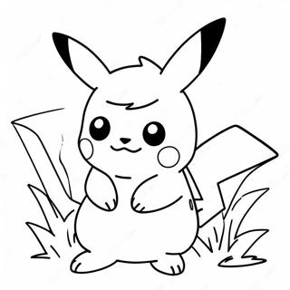 Page A Colorier De Pikachu Detaille 24145-22219