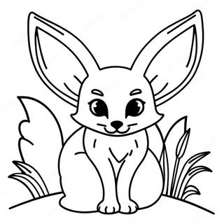 Page A Colorier De Fennec 24224-22278