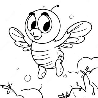 Page A Colorier De Fly Guy Volant Haut 24245-22299