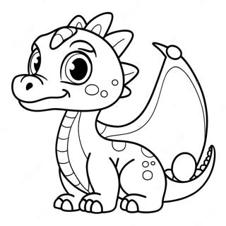 Page A Colorier De Bebe Dragon Adorable 24255-22305