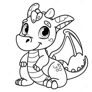 Page A Colorier De Bebe Dragon Adorable 24255-22308