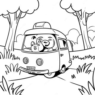 Page A Colorier De Toodles Aventurier Dans Le Parc 24285-22329