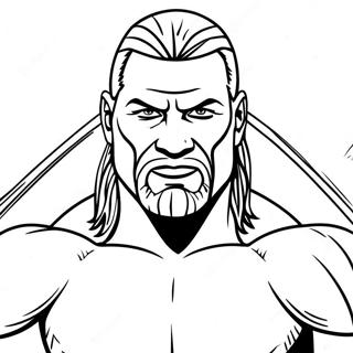 Page A Colorier Wwe 24354-22383