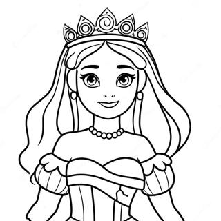 Page A Colorier De La Princesse Elegante De Roblox Royale High 24365-22394