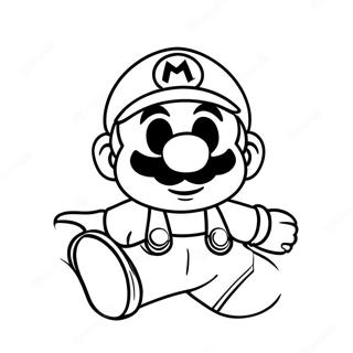 Page A Colorier Etoile Mario 24374-22398