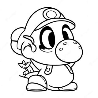 Page A Colorier Cappy Mario Odyssey 24444-22454