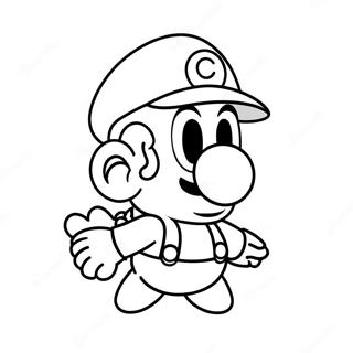 Page A Colorier Cappy Mario Odyssey 24444-22456