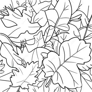 Page A Colorier Des Feuilles Dautomne 24515-22514