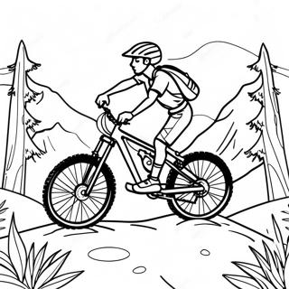 Page A Colorier De Vtt 24594-22575