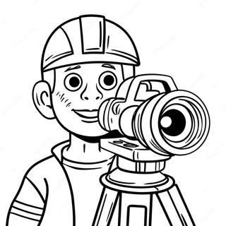 Page A Colorier De Cameraman Titan 24645-22607