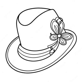 Chapeau Pages À Colorier