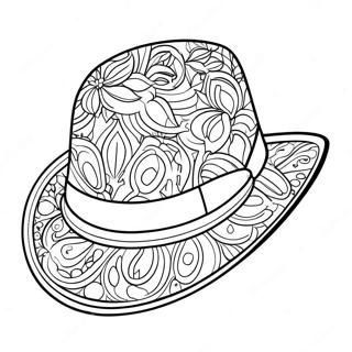 Page A Colorier De Chapeau 24745-22688