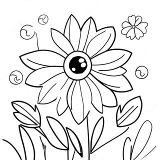 Page A Colorier De Fleurs Dete 24835-22760