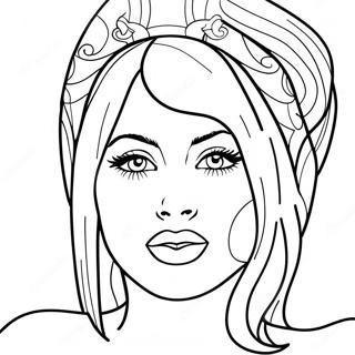 Page A Colorier De Lady Gaga 24855-22774