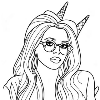 Page A Colorier De Lady Gaga 24855-22776